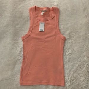 Banana Republic Ribbed Tank Top Sorbet